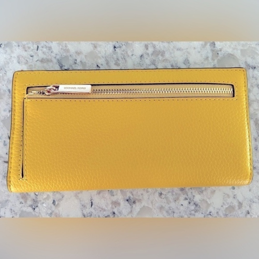 Michael Kors Large Reed Leather Snap Wallet - Picture 3 of 10